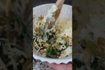 #cenafacil #espinaca #saludable #ricota