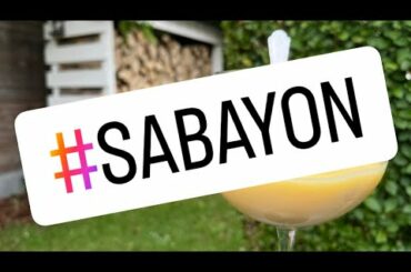 How to make Italian Zabaglione | Sabayon tutorial | EASY RECIPE IN GRAM