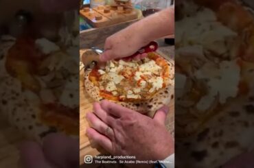 this was a smoked mozzarella with Italian sausage cooked in my Gozney dome oven #gozney #gozneydome