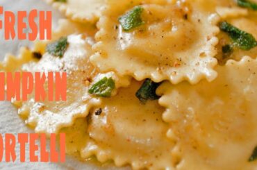 Fresh pumpkin tortelli | Italian recipe | Indoitalian recipes and fun with Gurpreet