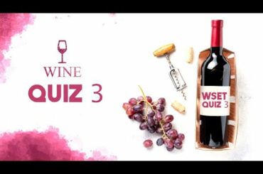 The WSET Level Wine Quiz Part 3- WSET mock exam questions to test and quiz your knowledge