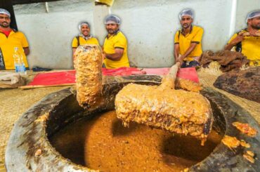 India’s Mega Street Food Factories!! Hyderabad Haleem & Biryani!!