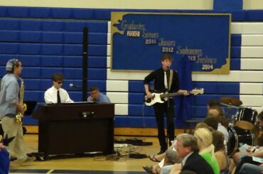 Scenes From an Italian Restaurant at Senior's Last Assembly at KHS