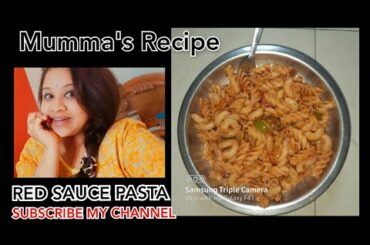 Red Sauce Pasta | Italian Recipe | Pujarchana Vlogs | #italianfood #youtube #subscribe #vlogs #food