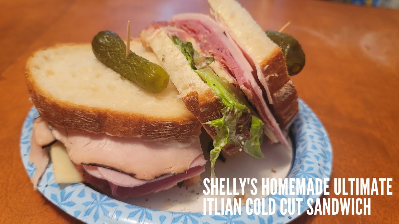Shelly's Homemade Ultimate Italian Cold Cut Sandwich Shelly's Homemade Ultimate Italian Cold Cut Sandwich