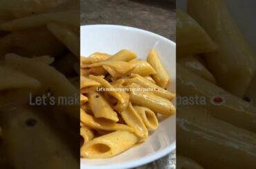 Creamy tomato pasta / easy and quick lunch #shorts #healthyrecipe