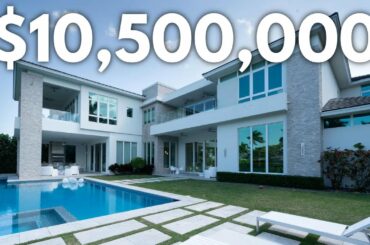 INSIDE A $10,500,000 LUXURY MANSION IN BOCA RATON, FL