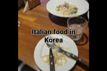 Italian Food In South Korea #gangdong #seoul