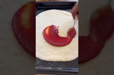 Mushroom pizza recipe #shorts