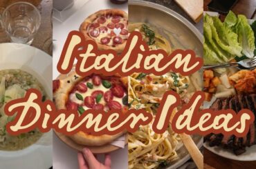 Dinner recipes ideas (Italian)