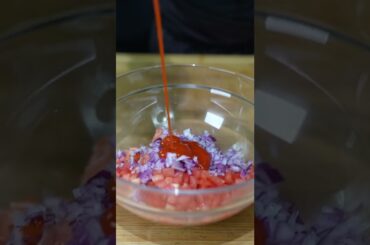 SALMON TACOS #shorts #asmr