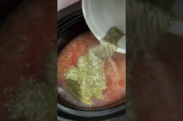 Low Carb Recipes | Crockpot Italian Chili#shorts