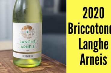2020 Briccotondo Langhe Arneis Wine Review