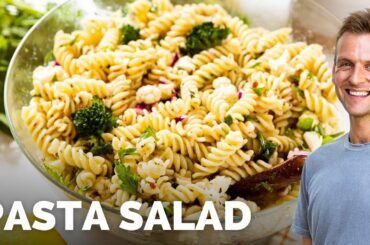 Easy Pasta Salad | Choose Your Own Veggies + Homemade Dressing