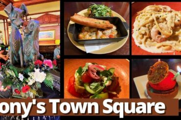 Tony's Town Square Restaurant Dining Review at Magic Kingdom