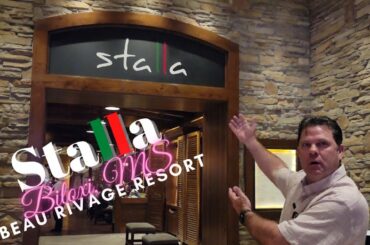Best Italian food in Biloxi, MS.  Stalla at The Beau Rivage.