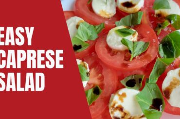 Caprese Salad Recipe #shorts #capresesalad