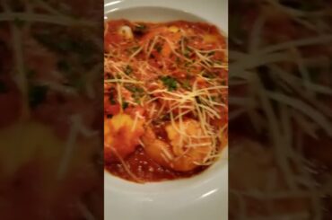 Trying Italian food in Vegas