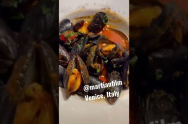 [Martian Film] Mussels With Spritz In Venice Italy