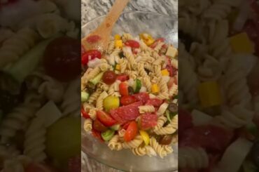 Italian Pasta Salad | Perfect Summer Side!