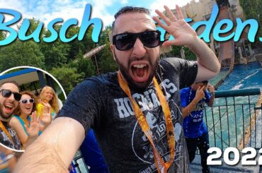 VLOG: Getting SOAKED at Busch Gardens Williamsburg | Food & Wine Festival 2022 | Ft. @Wishing Mouse