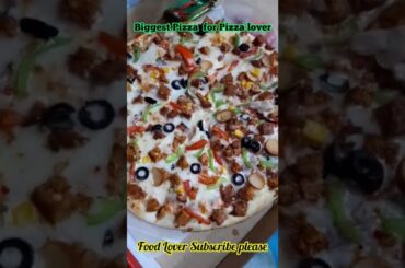 Biggest Pizza for Pizza Lover #foodie #shorts #youtubeshorts #viral #short