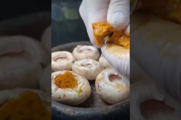 Italian mushroom cheese recipe #shorts #short #viral #subscribe