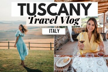 Tuscany Italy Vlog: Dream Wine Tasting Trip in Val d'Orcia, Montalcino, & Montepulciano - Dana Berez