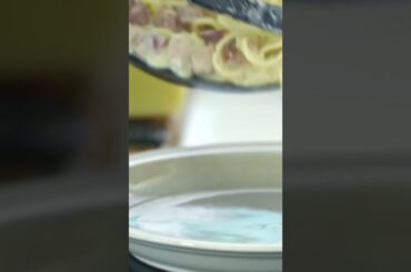 Making Cream Bacon Spaghetti Cooking #Cream_Bacon_Spaghetti #Spaghetti