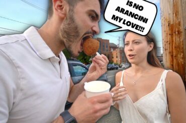 TAKING CARLO TO AN “ITALIAN FEAST” IN AMERICA