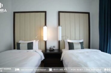 FAIRMONT MARINA RESIDENCES | 2BR APARTMENT ON HIGH FLOOR W/ FULL SEA VIEW