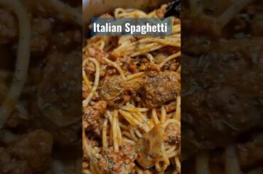 Filipino Italian Spaghetti