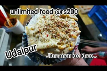 unlimited pizza pasta @ rs 200 in Udaipur