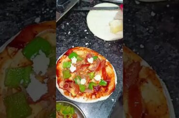 Instant pizza at home #shorts #cooking