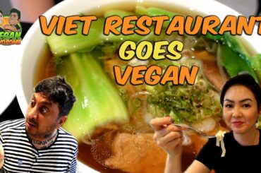 Viet Family on Commercial Drive, Vancouver Now Offers Plantbased Pho !| VEGAN | VEGANTWOSOME