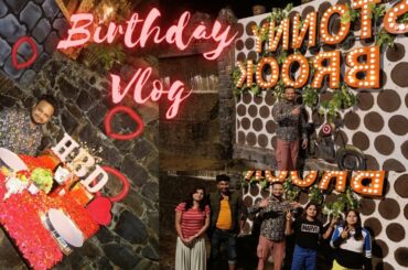 Birthday Vlog 2022 | Stonny Brook Bangalore RR Nagar | India's First Water Stream Restaurant