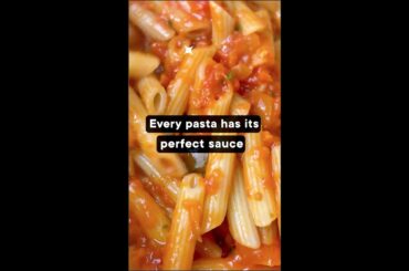 Your ultimate guide to pasta shapes and sauce pairings
