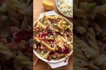Creamy protein & veg packed pasta salad - PASTA SALAD