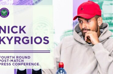 Nick Kyrgios Fourth Round Press Conference | Wimbledon 2022