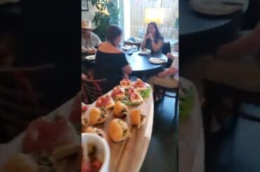 Tasty Italian Food and Mango Proseccos