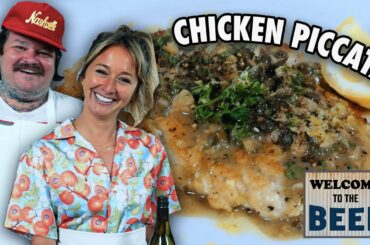 CHICKEN PICCATA | Welcome to the Beef w/ Matty & Coco