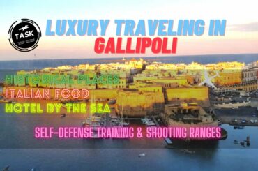 Luxury Traveling program in Gallipoli | Historical places | Italian food | Hotel - sea | Shooting