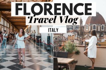Florence Italy Vlog: Uffizi Gallery, Academia, Best Restaurants + Epic Day Trip  - Dana Berez