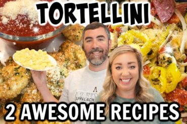 TORTELLINI RECIPES | EASY APPETIZERS | ITALIAN SUB PASTA SALAD | COOK WITH ME | JESSICA O'DONOHUE