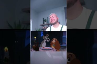 Love Story Time! Spaghetti and Meatballs, Lady and the Tramp #shorts