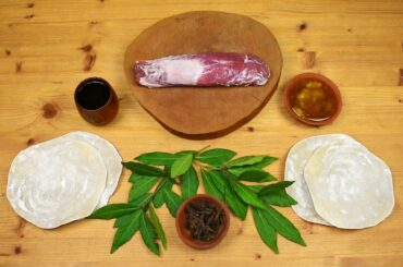 Ancient Roman Pork Stuffed with Pasta - Porcellus Tractomelinus