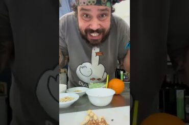 Ciriole ternane al panpepato e guanciale