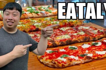 Amazing Italian Food Hall In Las Vegas | Eataly In Park MGM | Cheap Eats In Las Vegas
