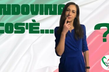 Italian lessons: Guess what it is