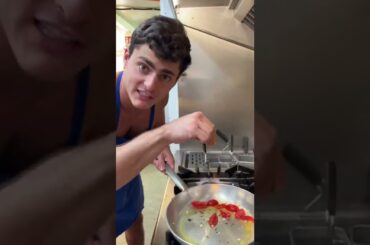 COOKING AT A RANDOM RESTAURANT IN ITALY
